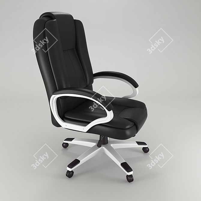 ErgoFlex Office Chair 3D model image 2