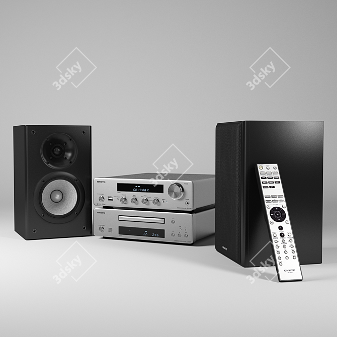 Ultimate Sound Power: Onkyo CS-1045 3D model image 1