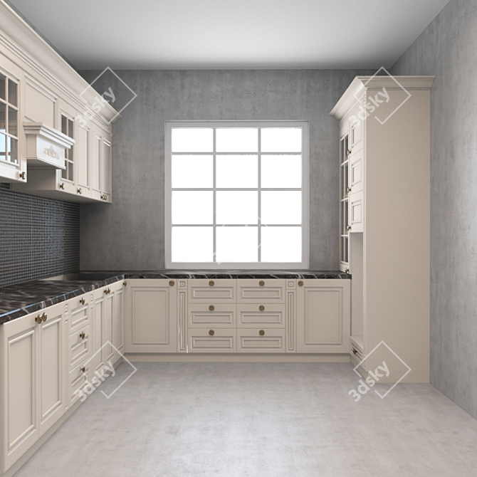 Modern Kitchen Design: 2013 Max Model 3D model image 2