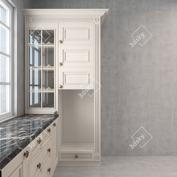 Modern Kitchen Design: 2013 Max Model 3D model image 3