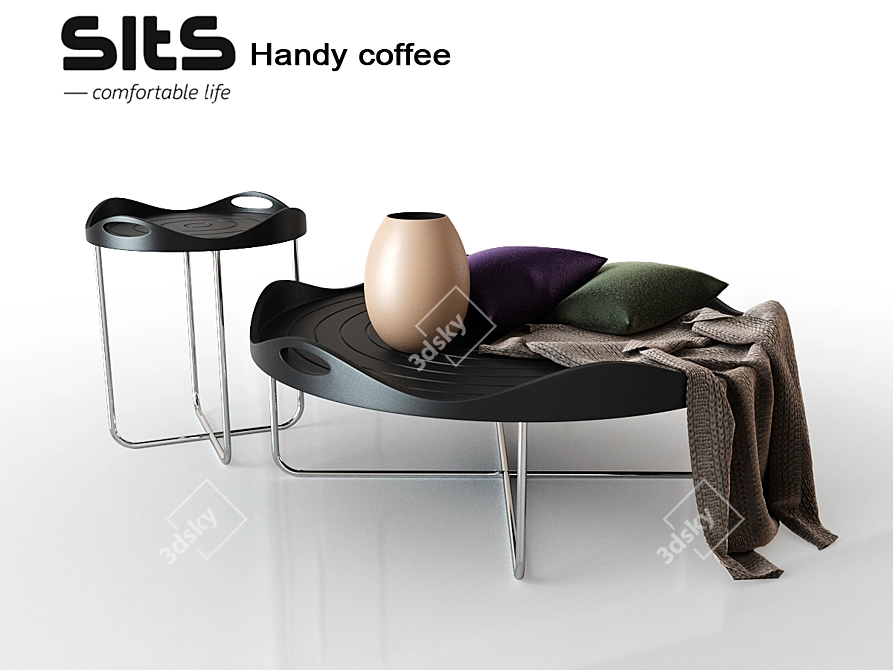 Sits Coffee Handy: 3D-Model Table 3D model image 1