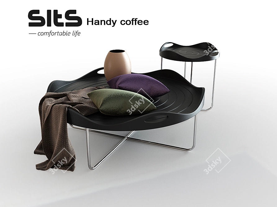 Sits Coffee Handy: 3D-Model Table 3D model image 2