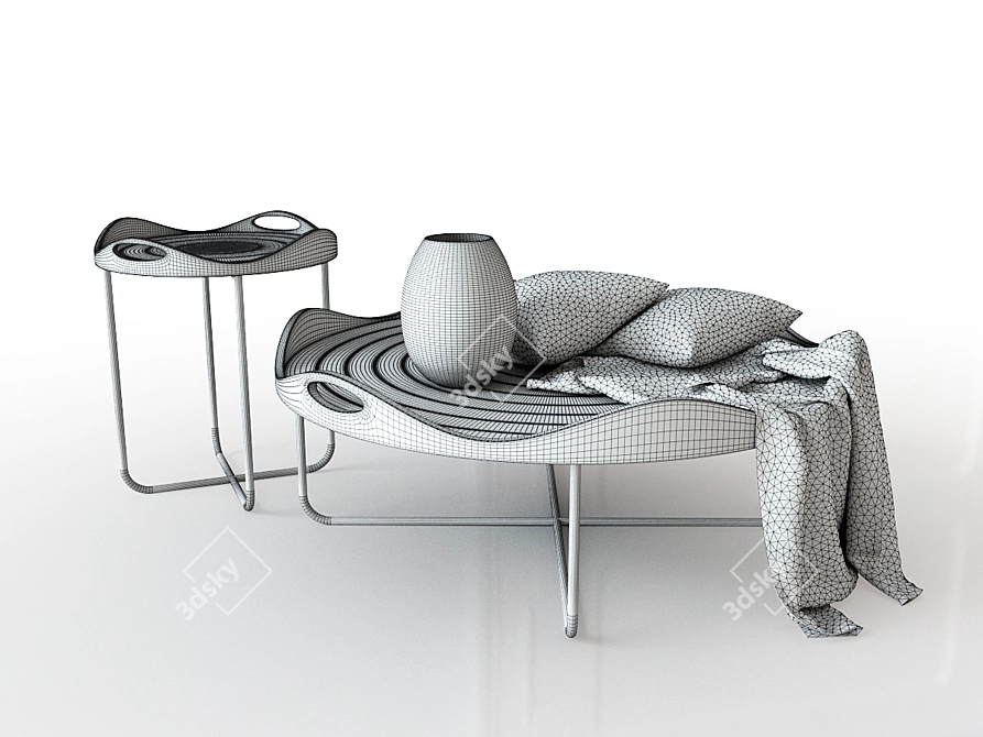 Sits Coffee Handy: 3D-Model Table 3D model image 3