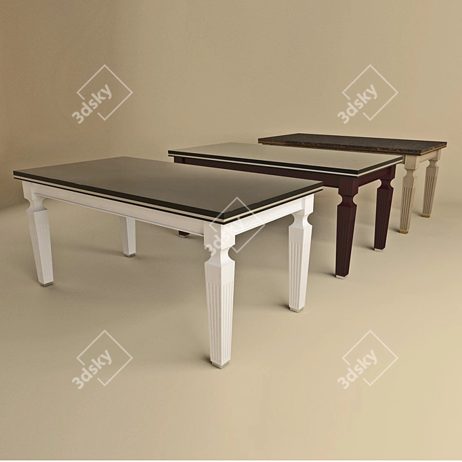 Scavolini Grand Relais Dining Table 3D model image 3