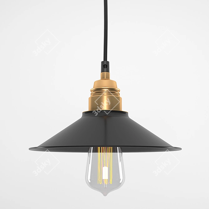 Zuo Amarillite: Modern Elegance Illuminated 3D model image 1