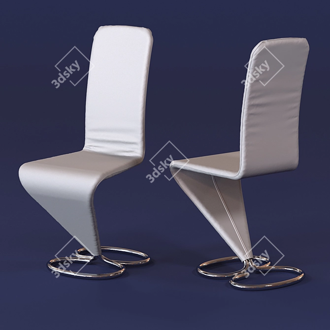 Charming IDEALSEDIA Chair 3D model image 1