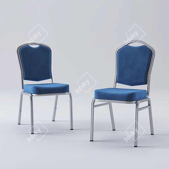 Tonon Int. Fiora 60/5 & Siena-Allday 62/1E: Stylish Banquet Chairs 3D model image 1