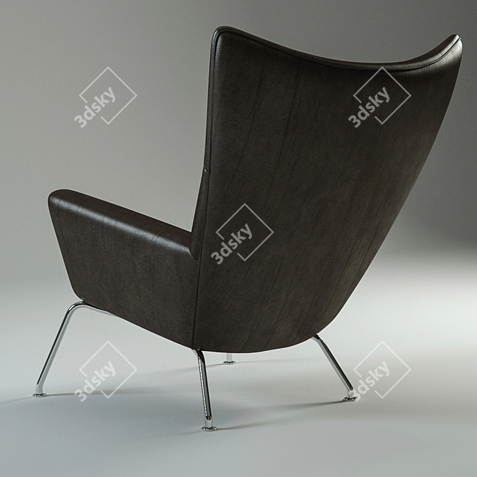 Elevate Your Space: Carl Hansen Arm Chair 3D model image 2