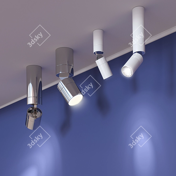 Vibia Stage Ceiling Lamps 3D model image 1