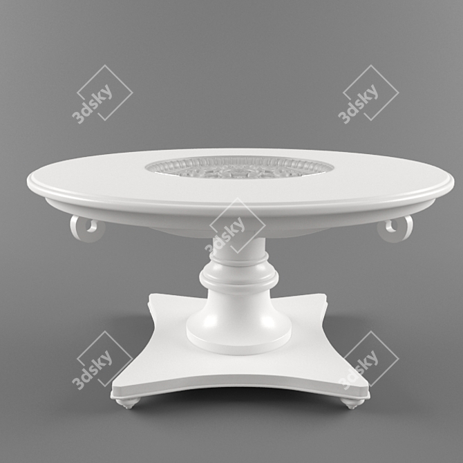 Versatile Foldable Table 3D model image 1