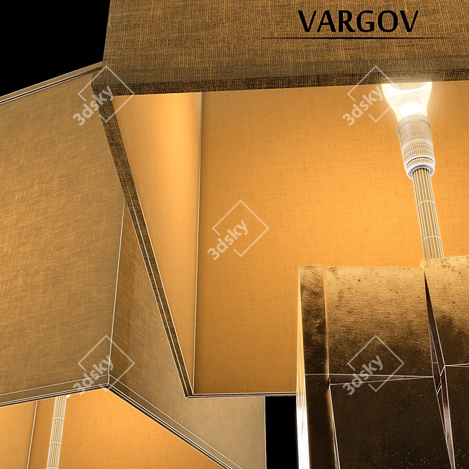 Vargov 3D Light Lamp 3D model image 2