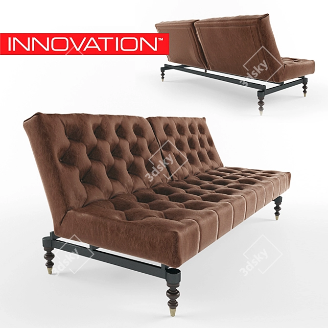 Innovation Old School Sofa 3D model image 1