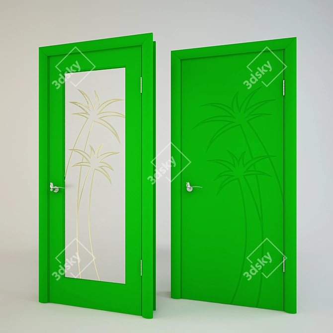 "Palma" & "Palma Up" Mari Furniture Factory Doors 3D model image 1