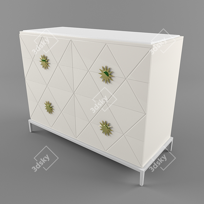 Gatsby Collection: Cavio Comode 3D model image 1