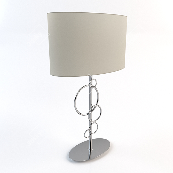 Sophisticated Elegance: VENDOME Table Lamp 3D model image 1