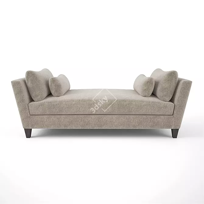 Marlowe Daybed Sofa: Stylish and Comfortable 3D model image 2