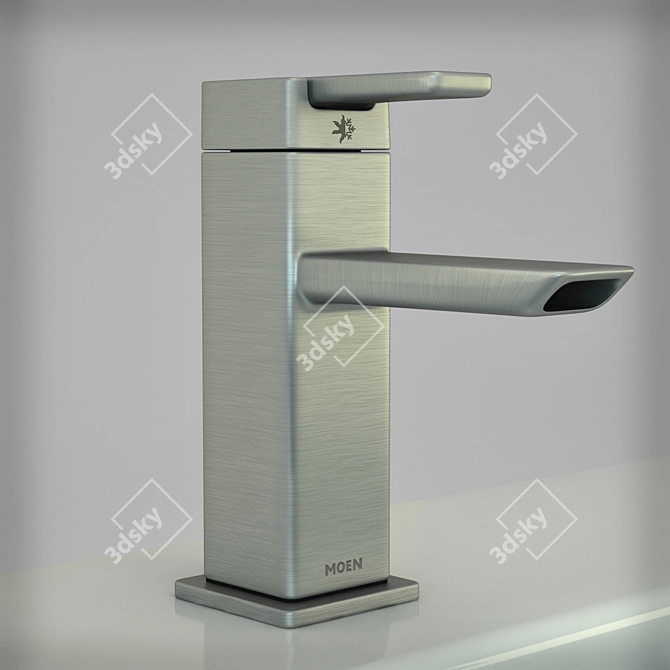 Moen S6700: Stylish Chrome Faucet 3D model image 1