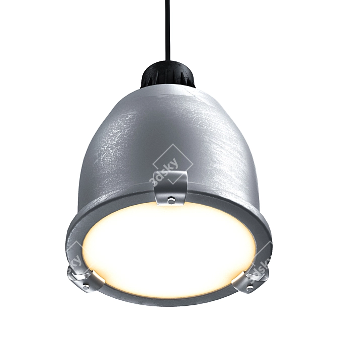 IllumiLoft: Modern LED Loft Light 3D model image 1