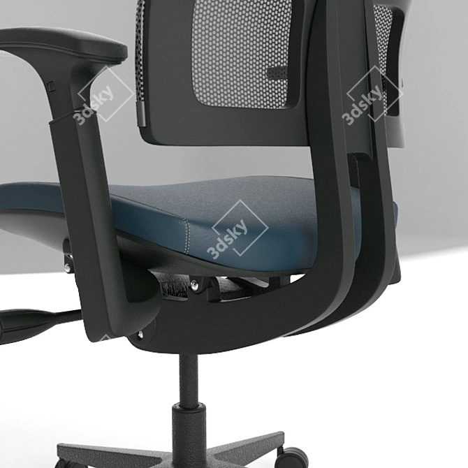 Modern Office Chair 3D model image 3