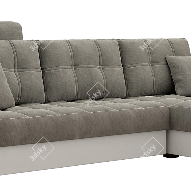 ComfortMax Sofa 3D model image 2