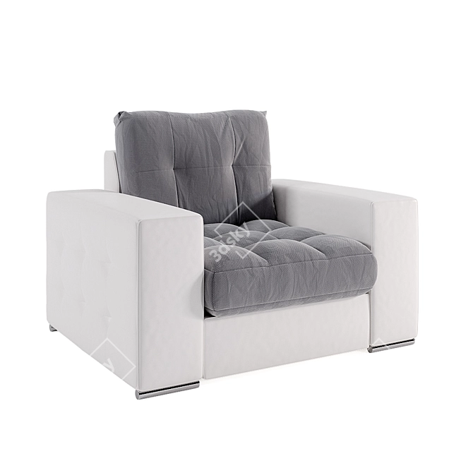 Cozy Comfort Armchair 3D model image 1