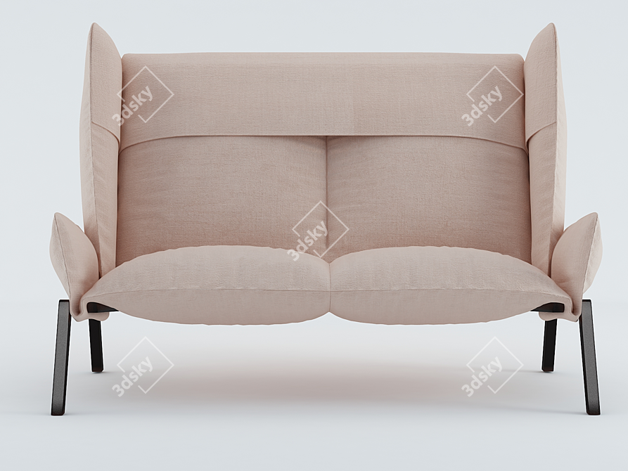 BEAU FIXE Contemporary Sofa by Ligne Roset 3D model image 2