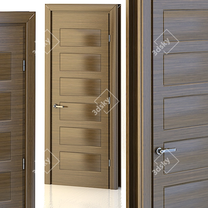 Premium 900*2100 Door 3D model image 1