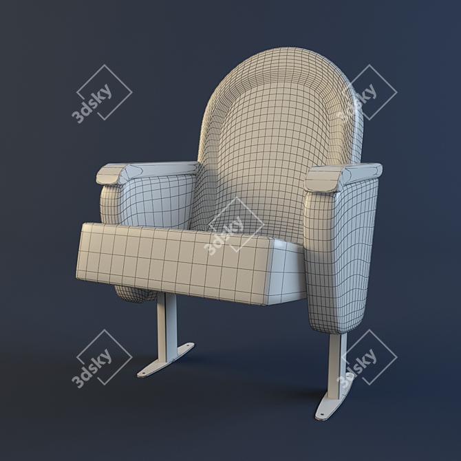 Theater Seat for Ultimate Comfort 3D model image 3