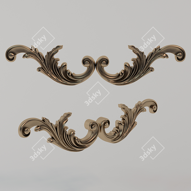Decorative Cover Overlay 3D model image 1
