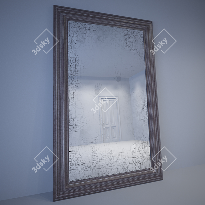 Vintage GIANFRANCO FERRE Mirror 3D model image 1