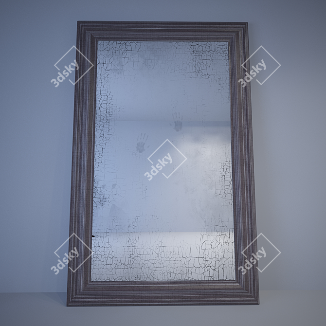 Vintage GIANFRANCO FERRE Mirror 3D model image 2