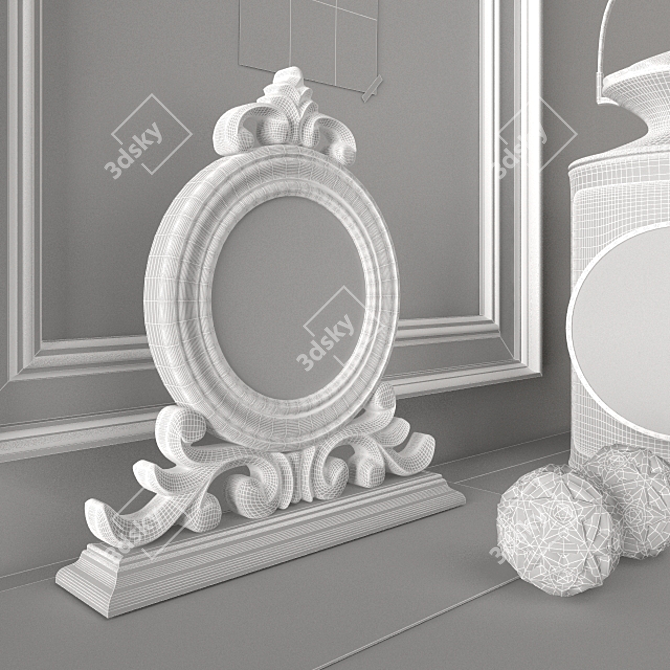 Nordic Home Decor Set 3D model image 2