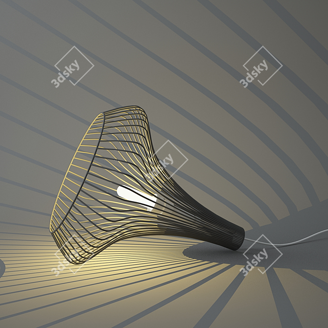 Zed Ciel Modern Desk Lamp 3D model image 2