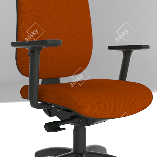 Elegant Milani CUBOX Chair 3D model image 2