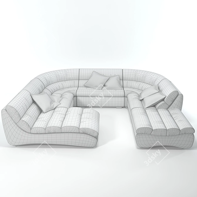 Lunar Sofa 3D model image 3