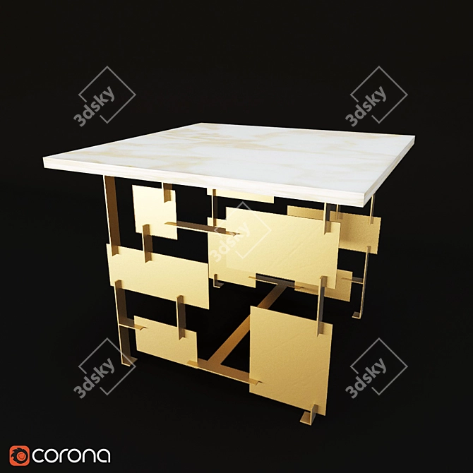 Notorious Coffee Table by Marioni 3D model image 3