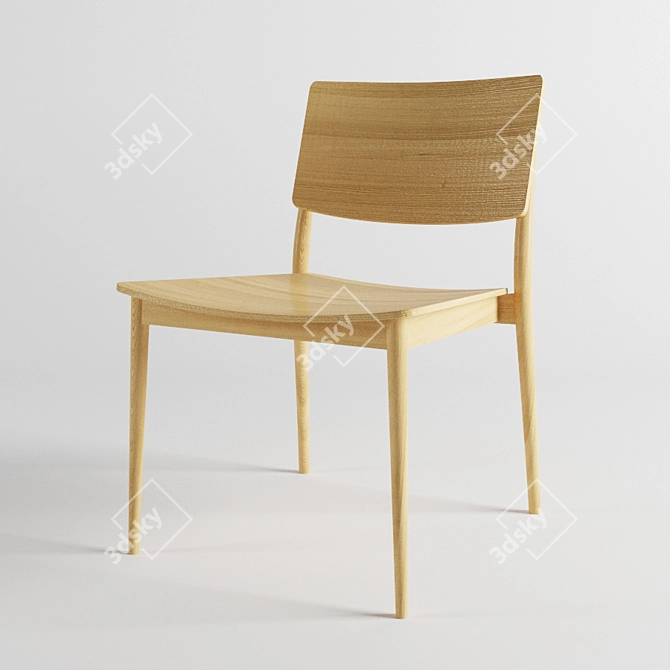 Comfortable Chair, Andreu World 3D model image 1