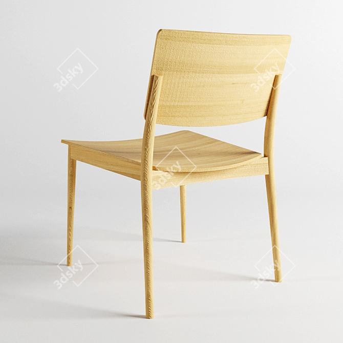 Comfortable Chair, Andreu World 3D model image 2