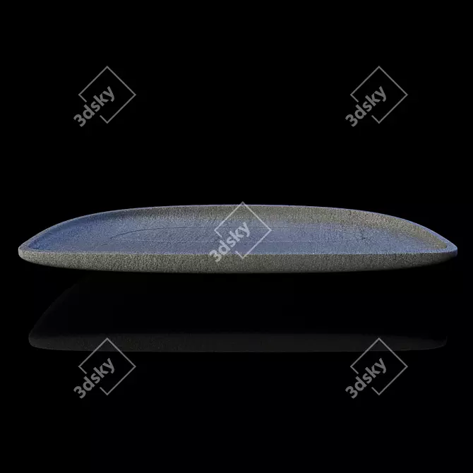 Sleek Inkstone Sink 3D model image 1