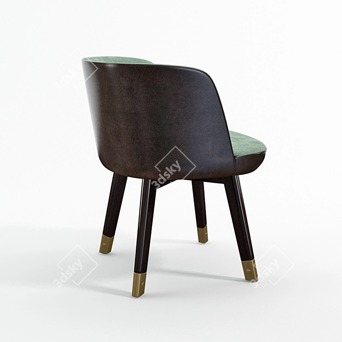 Colette Little Miniature Chair: Stylish and Comfortable 3D model image 2