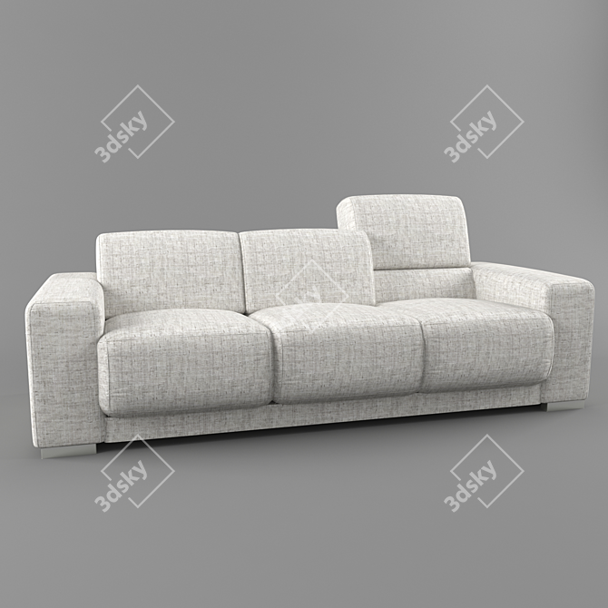 Modern MONO Sofa 3D model image 1