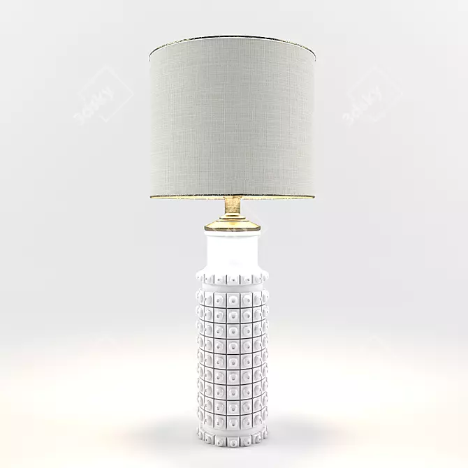 Elegant Desk Lamp 3D model image 2