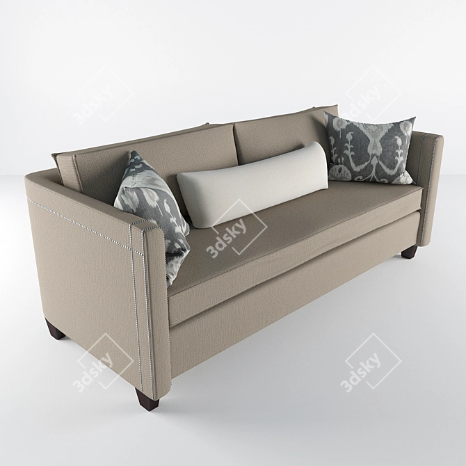Contemporary Sofa 3D model image 1