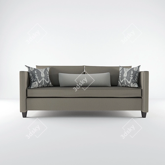 Contemporary Sofa 3D model image 2