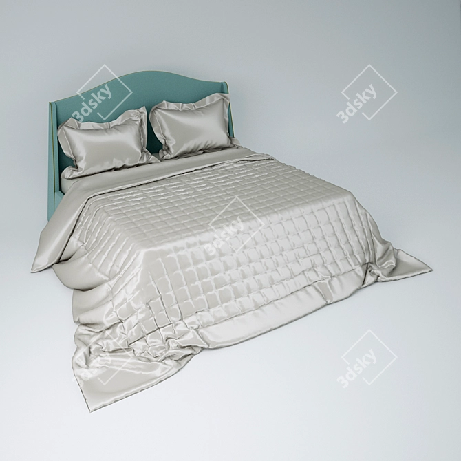 Soul 1600: Solo Menthol Bed 3D model image 1