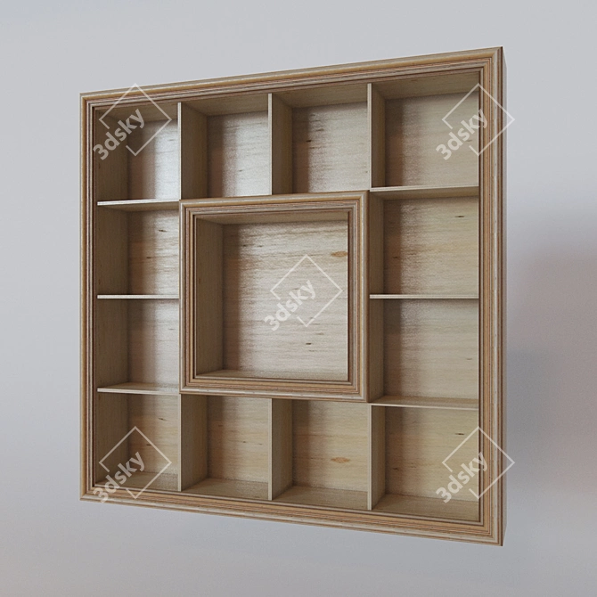 Volpi Shelf: 3D Model Kit 3D model image 1