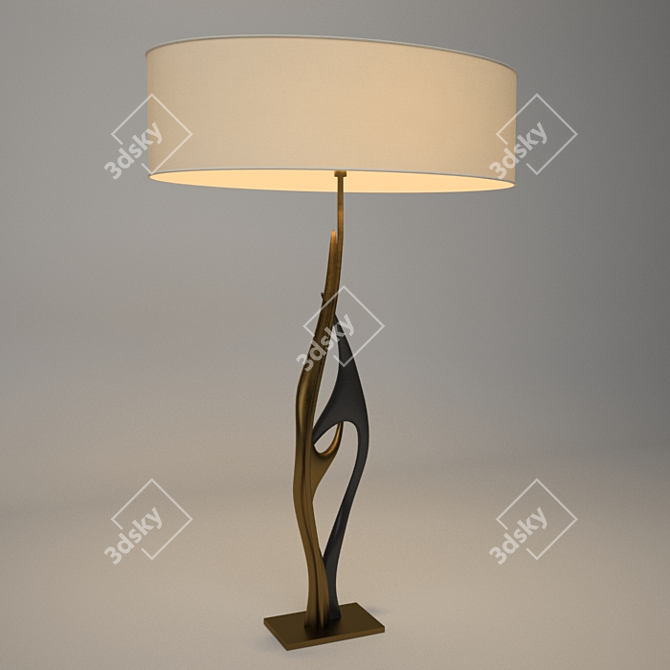 Modern Table Lamp 3D model image 1