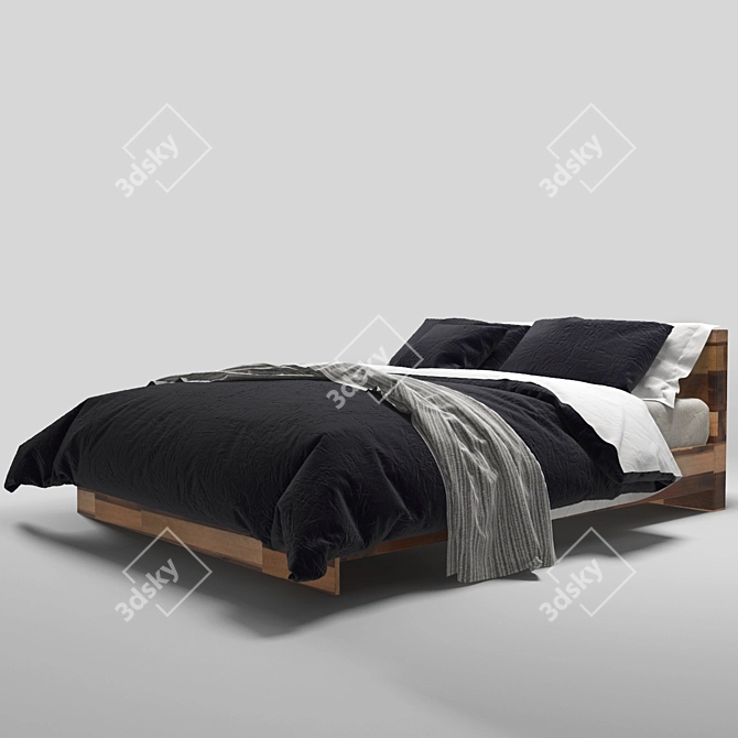 Nordic Dreams Bed Linen 3D model image 1