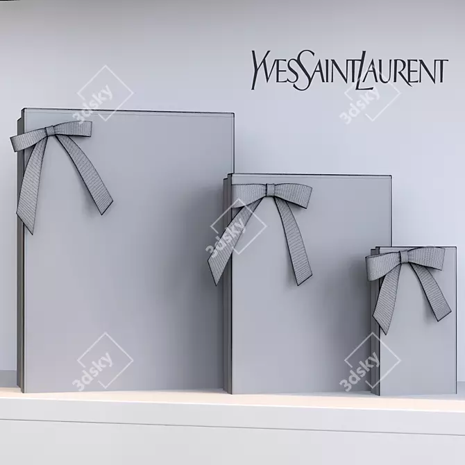 YSL Luxury Storage Solution 3D model image 2