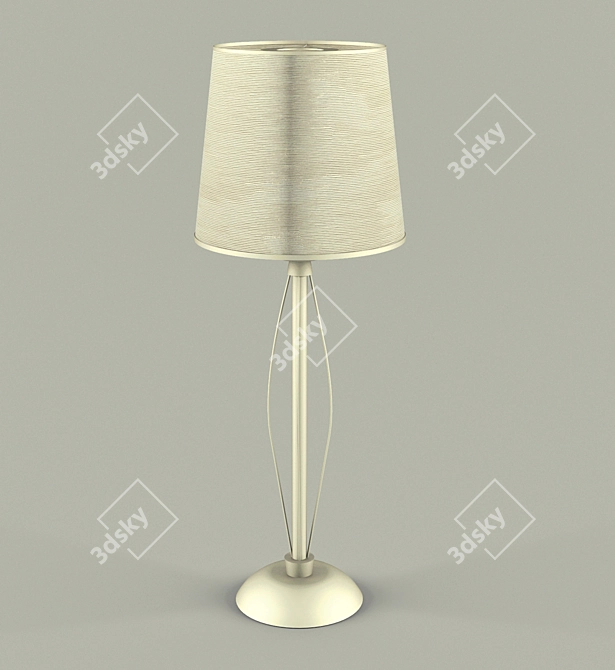 Modern Minimalist Table Lamp 3D model image 1